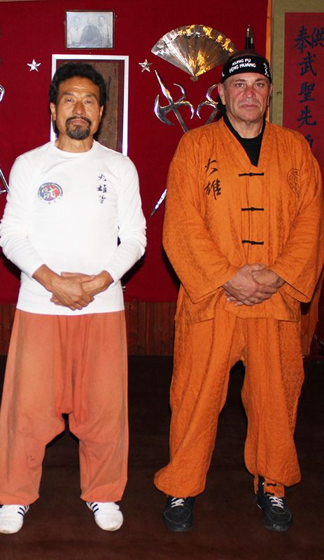 Gran Maestro Shin Dae Woung e Maestro Raoul Pianella